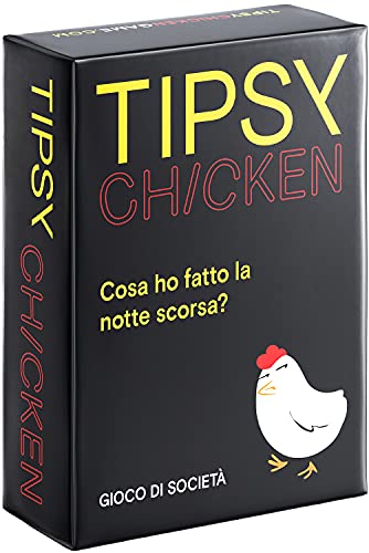 Tipsy Chicken, Gioco di Carte Alcolico, Gioco da Tavolo per Divertenti Sfide tra Amici von Tipsy Chicken