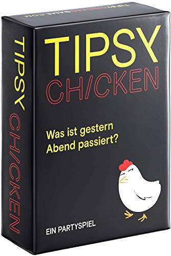 Tipsy Chicken Trinkspiele, Partyspiele für Erwachsene – Karten Trinkspiel ab 18 für den Partyabend – Lustige Party Spiele für Erwachsene – Saufspiele für Junggesellinenabschied, Geburtstag, College Tipsy Chicken Trinkspiele, Partyspiele für Erwachsene – Karten Trinkspiel ab 18 für den Partyabend – Lustige Party Spiele für Erwachsene – Saufspiele für Junggesellinenabschied, Geburtstag, College von Tipsy Chicken
