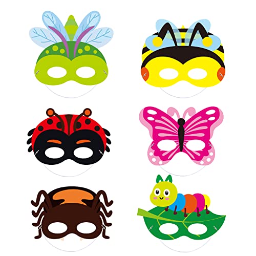 TirEurt 30 Stück Kinder Geburtstag Party Masken Tier Masken Frühling Insekt Thema Kostüm Cosplay Masken Dress Up Augen Mask Foto Requisiten Mask für Maskerade Cosplay Geburtstag Party Zubehör TirEurt 30 Stück Kinder Geburtstag Party Masken Tier Masken Frühling Insekt Thema Kostüm Cosplay Masken Dress Up Augen Mask Foto Requisiten Mask für Maskerade Cosplay Geburtstag Party Zubehör von TirEurt