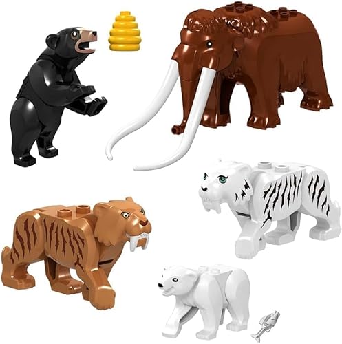 Custom Tiere Bauspielzeug Bricks, 5 Stück Custom Tiere Set für Minifiguren, Konstruktionsspielzeug für Kinder, Tieren Set Kompatibel mit Andere Marken Custom Tiere Bauspielzeug Bricks, 5 Stück Custom Tiere Set für Minifiguren, Konstruktionsspielzeug für Kinder, Tieren Set Kompatibel mit Andere Marken von Tirff