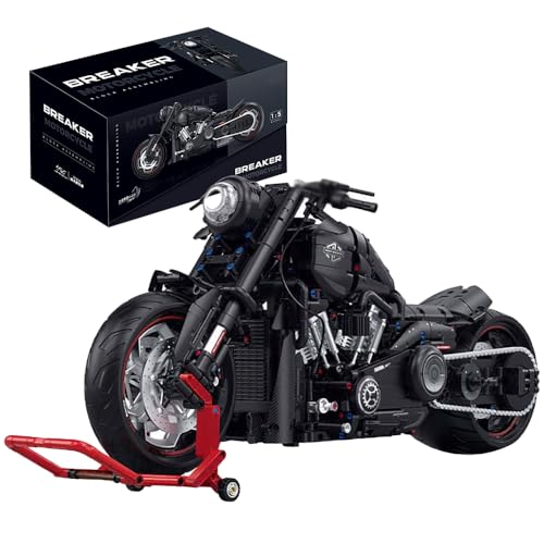 Technik Motorrad Bausteine für Harley Breakout, 1:5 Technik Supermotorrad Modell 2260 Klemmbausteine Technik Rennen Motorrad Geländemotorrad Bausatz MOC Motorrad Set Kompatibel mit Großen Marken Technik Motorrad Bausteine für Harley Breakout, 1:5 Technik Supermotorrad Modell 2260 Klemmbausteine Technik Rennen Motorrad Geländemotorrad Bausatz MOC Motorrad Set Kompatibel mit Großen Marken von Tirff