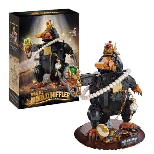 Tirff Magic World Niffler Bausatz, 1148 Klemmbausteine MOC Konstruktionsspielzeug luxuriöse Juwelen-Details & fesselnde Assemblierung für Zauberfans ab 8 Jahren Tirff Magic World Niffler Bausatz, 1148 Klemmbausteine MOC Konstruktionsspielzeug luxuriöse Juwelen-Details & fesselnde Assemblierung für Zauberfans ab 8 Jahren von Tirff