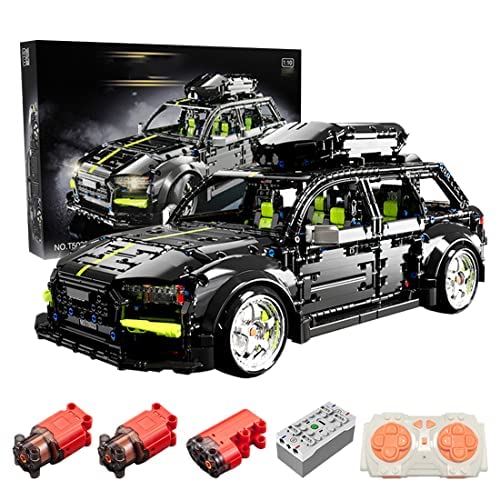 Tirff Technik Ferngesteuert Rennenauto für Audi RS6, 1/10 2896 Klemmbausteine Technik Sportwagen MOC Rennwagen Modellbausatz, Technik Auto Konstruktionsspielzeug Kompatibel mit Lgo Technic Tirff Technik Ferngesteuert Rennenauto für Audi RS6, 1/10 2896 Klemmbausteine Technik Sportwagen MOC Rennwagen Modellbausatz, Technik Auto Konstruktionsspielzeug Kompatibel mit Lgo Technic von Tirff