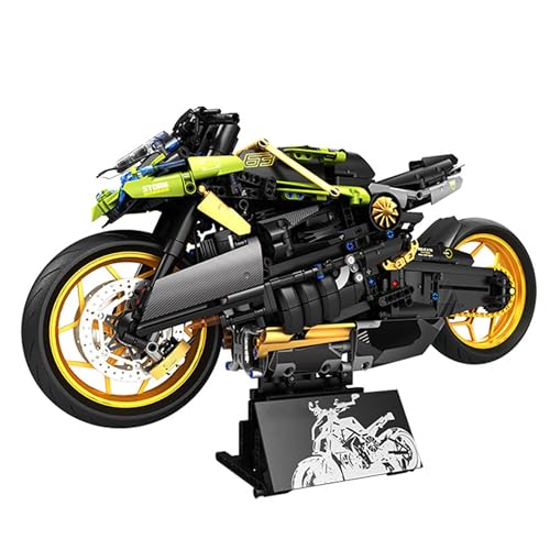 Tirff Technik Motorrad Bausteine für Ducati Diavel, 1:5 Technik Supermotorrad Modell 1720 Klemmbausteine Technik Rennen Motorrad Geländemotorrad Bausatz MOC Motorrad Set Kompatibel mit Andere Marken Tirff Technik Motorrad Bausteine für Ducati Diavel, 1:5 Technik Supermotorrad Modell 1720 Klemmbausteine Technik Rennen Motorrad Geländemotorrad Bausatz MOC Motorrad Set Kompatibel mit Andere Marken von Tirff