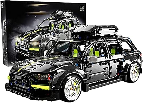 Tirff Technik Rennenauto für Audi RS6, 1/10 2896 Klemmbausteine Technik Sportwagen MOC Rennwagen Bausatz, Technik Auto Modellbausatz Konstruktionsspielzeug Kompatibel mit Lego Technic Tirff Technik Rennenauto für Audi RS6, 1/10 2896 Klemmbausteine Technik Sportwagen MOC Rennwagen Bausatz, Technik Auto Modellbausatz Konstruktionsspielzeug Kompatibel mit Lego Technic von Tirff