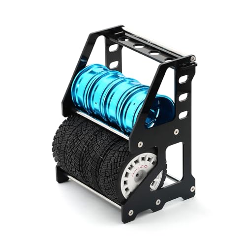 Tissting 155x93x115,5 mm/153x16mm Edelstahl Rad Felgen Reifen Aufbewahrungsregal Tyre Organizer (Maximaler Durchmesser 67 mm) von Tissting