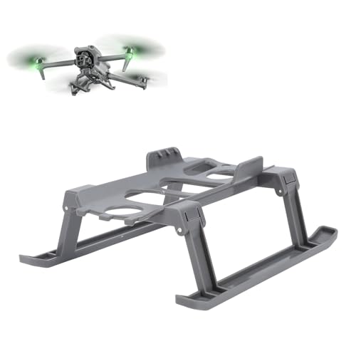Tissting Drohnenfahrwerksgeräte Leicht stabile verlängerte Landebeine Schnellfreisetzung Drone Protector für Mavic2 Zoom Pro -Zubehör (Falten) von Tissting