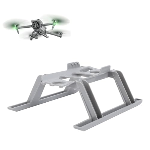 Tissting Drohnenfahrwerksgeräte Leicht stabile verlängerte Landebeine Schnellfreisetzung Drone Protector für Mavic2 Zoom Pro -Zubehör (Nicht faltbar) von Tissting