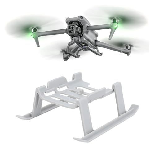 Tissting Drohnenfahrwerksgetriebe Leicht stabile verlängerte Landebeine Schnellfreisetzung Drone Protector für Mavic Mini1 Mini2 -Zubehör (Nicht faltbar) von Tissting