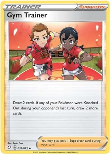 Gym Trainer 059/072 Uncommon Pokemon Card (Shining Fates) + TitanCards® Toploader von Titan Cards