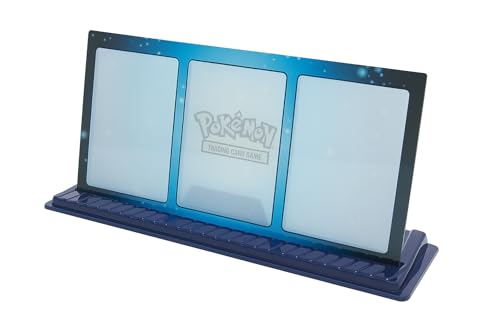 Pokemon Card Collectors Display Frames | Bundle of 3: Fire, Water, Grass | Official Pokemon TCG Frames + 1x TitanCards® Toploader von Titan Cards