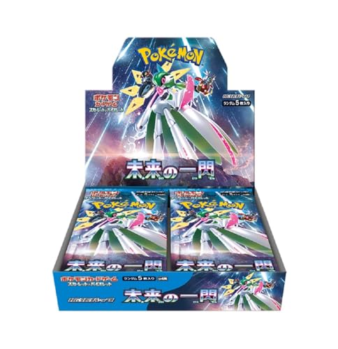 Pokemon TCG Future Flash Booster Box, 30 x japanische Pokemon Paradox Rift Booster Packs, japanische Pokémon-Pakete, japanische Pokémon-Karten, Scharlachrot und Violett, Titan-authentifiziert von Titan Cards