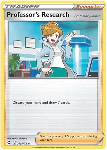 Professor's Research 060/072 Rare Pokemon Card (Shining Fates) + TitanCards® Toploader von Titan Cards