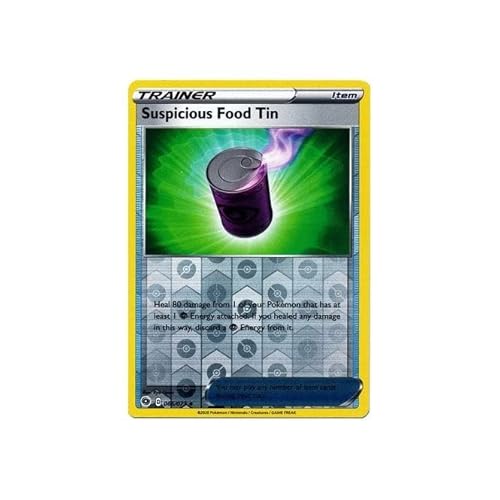 Suspicious Food Tin 066/073 Uncommon Reverse Holo Pokemon Card (Champions Path) + TitanCards® Toploader von Titan Cards
