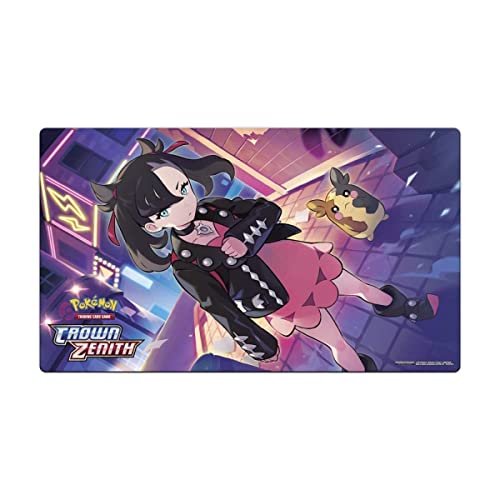Titan Cards Marnie und Morpeko Spielmatte/Spielmatte | Offizielle Pokemon TCG-Spielmatte für Sammelkartenspiele + TitanCardsToploader von Titan Cards