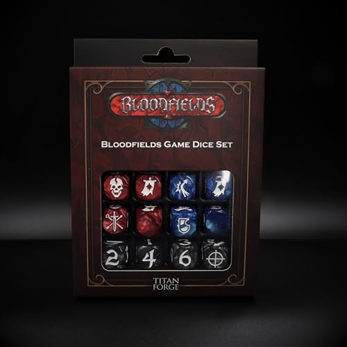 Titan Forge Bloodfields Dice Set von Titan Forge