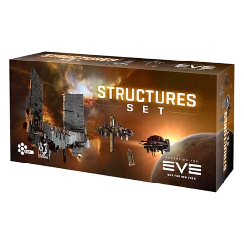 Titan Forge | EVE War for New Eden Structures Set | Science Fiction Space Exploration Strategy Board Game for 4 Players Ages 14+ von Titan Forge