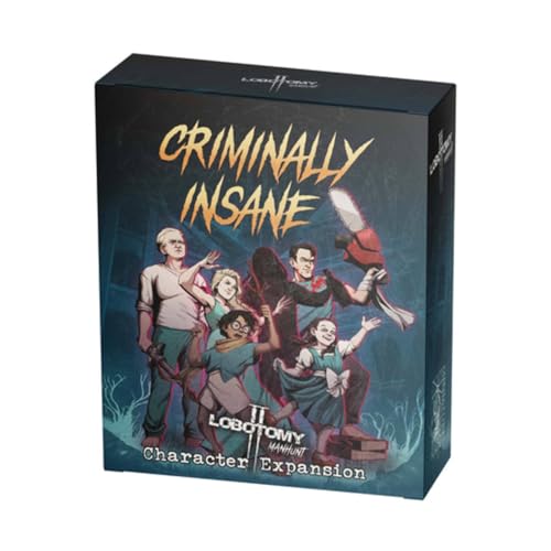 Titan Forge | Lobotomy 2: Manhunt - Criminally Insane - Character Pack | Expansion | A Separate Character Expansion | Age 14+ | 1-5 Players | English Version von Titan Forge