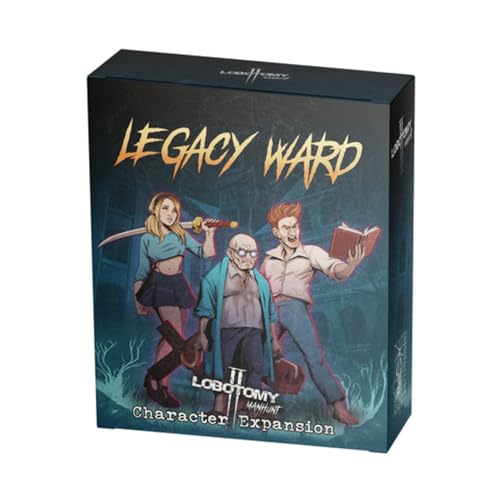 Titan Forge | Lobotomy 2: Manhunt - Legacy Ward Character Pack | Expansion | Three Remade Models and Cards from Original Lobotomy | Age 14+ | 1-5 Players | English Version von Titan Forge