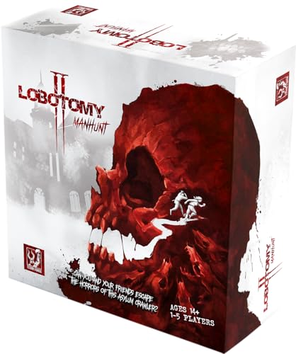 Titan Forge | Lobotomy 2: Manhunt | Cooperative Survival Horror Board Game |Base Game | Age 14+ | 1-5 Players | English Version von Titan Forge