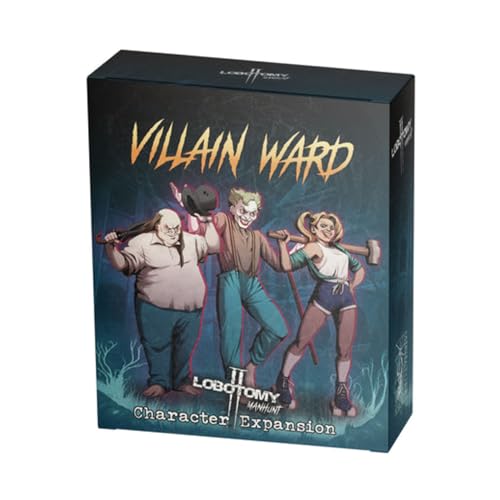 Titan Forge | Lobotomy 2: Manhunt - Villain Ward - Character Pack | Expansion | Adds Criminal Masterminds | Age 14+ | 1-5 Players | English Version von Titan Forge