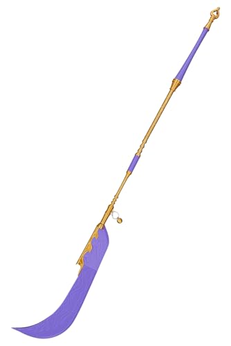 Tittaty Anime Schwert Hunters Cosplay Requisiten 3D Gedruckte Kunststoff Schwerter Dehnbares Montiertes Spielzeug Sword Kampfwaffen Halloween Karneval (Lila-Messer) von Tittaty