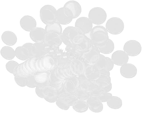 Tiuimk Transparente 20 mm Münzhalter-Kapseln, 100 Stück Tiuimk Transparente 20 mm Münzhalter-Kapseln, 100 Stück von Tiuimk