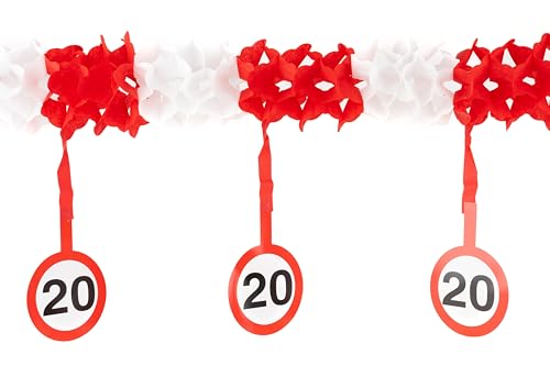 Geburtstagsdeko Girlande 20 Geburtstag Deko 20. Geburtstag Frau Deko 20. Geburtstag Mann 20 Jahre Geburtstag Geburtstagsdeko 20. Geburtstag 20 Deko 20 Geburtstag Tischdeko Geburtstag - Tiwoca von Tiwoca