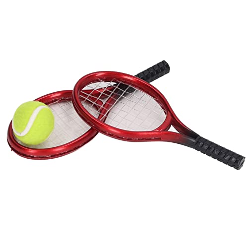 1:12 Miniatur-Tennis Schläger, Puppenhaus-Dekorations Zubehör mit Hellen Farben und Reichen Details, Rollenspiel-Requisite, Ideal für Freunde, Familie zu Weihnachten 1:12 Miniatur-Tennis Schläger, Puppenhaus-Dekorations Zubehör mit Hellen Farben und Reichen Details, Rollenspiel-Requisite, Ideal für Freunde, Familie zu Weihnachten von Tixiyu