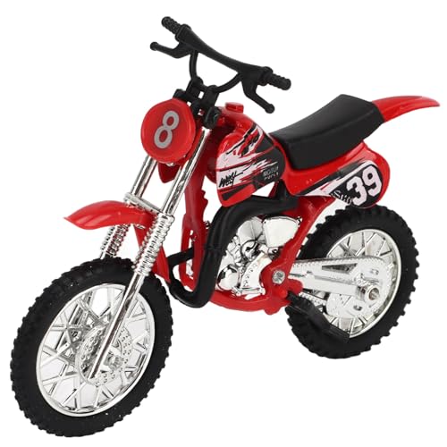 Tixiyu Alloy -Motorradspielzeug, Realistisches Dascast -Motorradspielzeug für, Motorradliebhaber und Autoenthusiasten, Geeignet für und Mädchen, Geburtstag, Zuhause, Reisen und (Rot) von Tixiyu