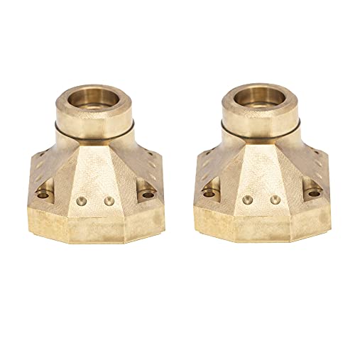 Tixqeaif 2Pcs CNC Messing Vorderachse Hinterachse Differentialabdeckung für 1/10 Rc Crawler Auto Axial Capra Utb Upgrades Teile ZubehöR Tixqeaif 2Pcs CNC Messing Vorderachse Hinterachse Differentialabdeckung für 1/10 Rc Crawler Auto Axial Capra Utb Upgrades Teile ZubehöR von Tixqeaif