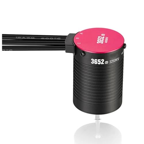 Tixqeaif 3250KV 3652 Motor 2-3S Wasserdichter Bürstenloser Drehzahlregler für 1/10 RC-Auto von Tixqeaif