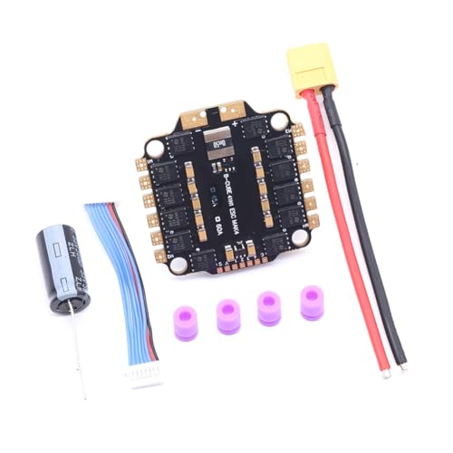 Tixqeaif 4INI 45A ESC-Platine Unterstützt Bürstenlosen 3-6S-Motor, Unterstützt DShot300 600/Multishot/Oneshot FPV UAV F4-Flugsteuerung von Tixqeaif