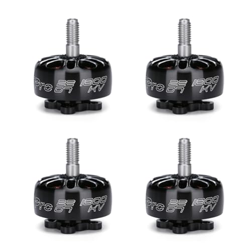 Tixqeaif 4pcs -E Pro 2207 1800 KV Bürstenloser Motor 3-6S Lipo 4 mm Wellendurchmesser für 5-6-Propeller RC FPV Freestyle Drohnen Tixqeaif 4pcs -E Pro 2207 1800 KV Bürstenloser Motor 3-6S Lipo 4 mm Wellendurchmesser für 5-6-Propeller RC FPV Freestyle Drohnen von Tixqeaif