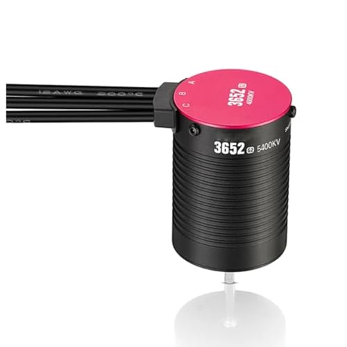 Tixqeaif 5400KV 3652 Motor 2-3S Wasserdichter Bürstenloser Drehzahlregler für 1/10 RC-Auto von Tixqeaif