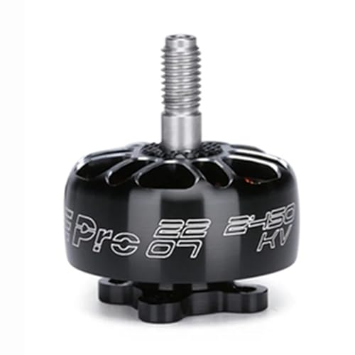 Tixqeaif -E Pro 2207 2450 KV Bürstenloser Motor 2-4S Lipo 4 mm Wellendurchmesser für 5-6-Propeller RC FPV Freestyle Drohnen Tixqeaif -E Pro 2207 2450 KV Bürstenloser Motor 2-4S Lipo 4 mm Wellendurchmesser für 5-6-Propeller RC FPV Freestyle Drohnen von Tixqeaif