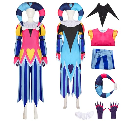 Anime Fizzarolli Cosplay Uniform Kostüm Spiel Hazbin Hotel Cosplay Outfits mit Vox Rolle Jacke Hose Uniform Rock Verkleidung Anzug Halloween Karneval Party Kleidung Zubehör Komplettset für Männer Anime Fizzarolli Cosplay Uniform Kostüm Spiel Hazbin Hotel Cosplay Outfits mit Vox Rolle Jacke Hose Uniform Rock Verkleidung Anzug Halloween Karneval Party Kleidung Zubehör Komplettset für Männer von Tjlmomo