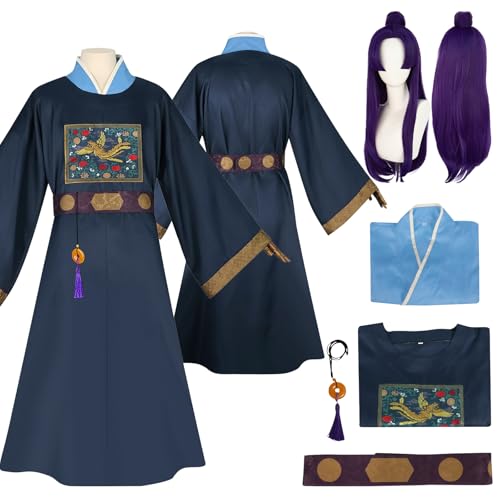 Anime Jinshi Cosplay Uniform Kostüm Spiel The Apothecary Diaries Cosplay Outfits mit Mao Mao Rolle Gürtel Uniform Rock Verkleidung Anzug Halloween Karneval Party Kleidung Zubehör Komplettset für Anime Jinshi Cosplay Uniform Kostüm Spiel The Apothecary Diaries Cosplay Outfits mit Mao Mao Rolle Gürtel Uniform Rock Verkleidung Anzug Halloween Karneval Party Kleidung Zubehör Komplettset für von Tjlmomo