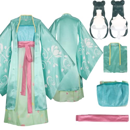 Anime Mao Mao Cosplay Uniform Kostüm Spiel The Apothecary Diaries Cosplay Outfits mit Jinshi Rolle Kleid Uniform Rock Verkleidung Anzug Halloween Karneval Party Kleidung Zubehör Komplettset für Anime Mao Mao Cosplay Uniform Kostüm Spiel The Apothecary Diaries Cosplay Outfits mit Jinshi Rolle Kleid Uniform Rock Verkleidung Anzug Halloween Karneval Party Kleidung Zubehör Komplettset für von Tjlmomo