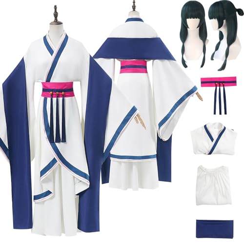 Anime Mao Mao Cosplay Uniform Kostüm Spiel The Apothecary Diaries Cosplay Outfits mit Jinshi Rolle Perücke Uniform Rock Verkleidung Anzug Halloween Karneval Party Kleidung Zubehör Komplettset für Anime Mao Mao Cosplay Uniform Kostüm Spiel The Apothecary Diaries Cosplay Outfits mit Jinshi Rolle Perücke Uniform Rock Verkleidung Anzug Halloween Karneval Party Kleidung Zubehör Komplettset für von Tjlmomo