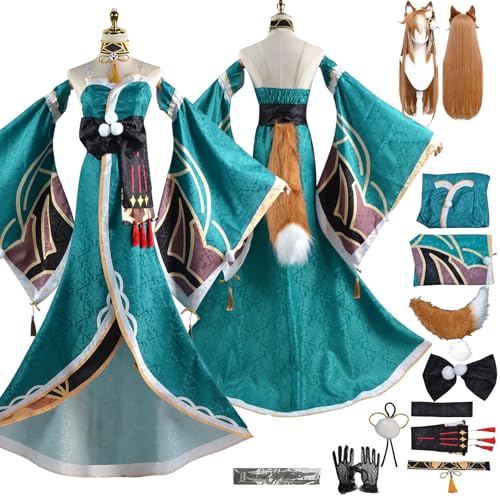 Anime Miss Hina Cosplay Uniform Kostüm Spiel Genshin Impact Cosplay Outfits mit Citlali Rolle Gürtel Uniform Rock Verkleidung Anzug Halloween Karneval Party Kleidung Zubehör Komplettset für Frauen Anime Miss Hina Cosplay Uniform Kostüm Spiel Genshin Impact Cosplay Outfits mit Citlali Rolle Gürtel Uniform Rock Verkleidung Anzug Halloween Karneval Party Kleidung Zubehör Komplettset für Frauen von Tjlmomo