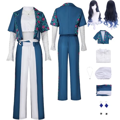 Tjlmomo Anime An Shiraishi Floral Cosplay Uniform Kostüm Spiel Project Sekai Colourful Stage Cosplay Outfits mit Perücke Rolle MEIKO Uniform Verkleidung Anzug Halloween Part Komplettset für Frauen Tjlmomo Anime An Shiraishi Floral Cosplay Uniform Kostüm Spiel Project Sekai Colourful Stage Cosplay Outfits mit Perücke Rolle MEIKO Uniform Verkleidung Anzug Halloween Part Komplettset für Frauen von Tjlmomo