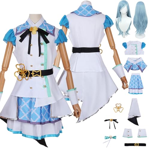 Tjlmomo Anime Hinomori Shizuku Cosplay Uniform Kostüm Spiel Project Sekai Colourful Stage Cosplay Outfits mit Perücke Rolle Airi Momoi Uniform Rock Verkleidung Anzug Halloween Karneval Party Kleidung Tjlmomo Anime Hinomori Shizuku Cosplay Uniform Kostüm Spiel Project Sekai Colourful Stage Cosplay Outfits mit Perücke Rolle Airi Momoi Uniform Rock Verkleidung Anzug Halloween Karneval Party Kleidung von Tjlmomo