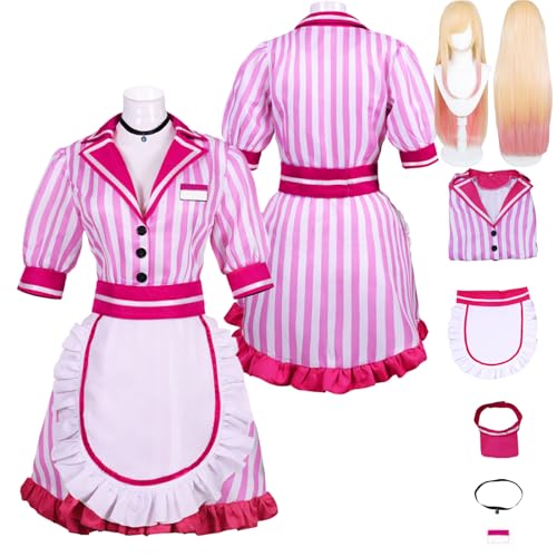 Tjlmomo Anime Kitagawa Marin Maid Cosplay Uniform Kostüm Spiel Cosplay Outfits mit Perücke Rolle Uniform Rock Verkleidung Anzug Halloween Karneval Party Kleidung Zubehör Komplettset für Frauen Mädchen Tjlmomo Anime Kitagawa Marin Maid Cosplay Uniform Kostüm Spiel Cosplay Outfits mit Perücke Rolle Uniform Rock Verkleidung Anzug Halloween Karneval Party Kleidung Zubehör Komplettset für Frauen Mädchen von Tjlmomo
