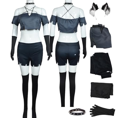 Tjlmomo Anime Loona Cosplay Uniform Kostüm Spiel Hazbin Hotel Cosplay Outfits mit Millie Rolle Jacke Socken Uniform Rock Verkleidung Anzug Halloween Karneval Party Kleidung Zubehör Komplettset für Tjlmomo Anime Loona Cosplay Uniform Kostüm Spiel Hazbin Hotel Cosplay Outfits mit Millie Rolle Jacke Socken Uniform Rock Verkleidung Anzug Halloween Karneval Party Kleidung Zubehör Komplettset für von Tjlmomo