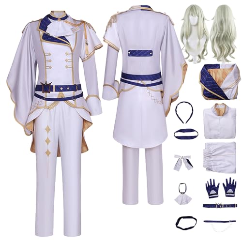 Tjlmomo Anime Nene Kusanagi Knight's Cosplay Uniform Kostüm Spiel Project Sekai Colourful Stage Cosplay Outfits mit Perücke Rolle Emu Otori Uniform Verkleidung Anzug Halloween Komplettset für Frauen Tjlmomo Anime Nene Kusanagi Knight's Cosplay Uniform Kostüm Spiel Project Sekai Colourful Stage Cosplay Outfits mit Perücke Rolle Emu Otori Uniform Verkleidung Anzug Halloween Komplettset für Frauen von Tjlmomo