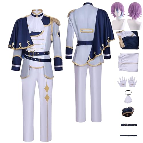 Tjlmomo Anime Rui Kamishiro Knight's Cosplay Uniform Kostüm Spiel Project Sekai Colourful Stage Cosplay mit Perücke Rolle Kagamine Len Uniform Verkleidung Anzug Halloween Party Komplettset für Männer Tjlmomo Anime Rui Kamishiro Knight's Cosplay Uniform Kostüm Spiel Project Sekai Colourful Stage Cosplay mit Perücke Rolle Kagamine Len Uniform Verkleidung Anzug Halloween Party Komplettset für Männer von Tjlmomo