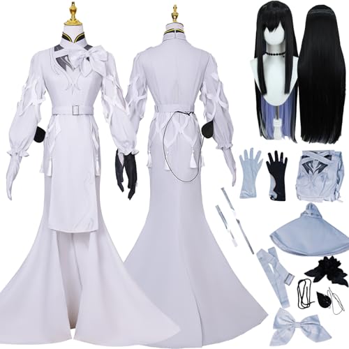 Tjlmomo Constance Cosplay Uniform Kostüm Anime Honkai Star Rail Cosplay Outfits mit Hat dress Rock Verkleidung Anzug Halloween Karneval Party Kleidung Zubehör Komplettset für Frauen Mädchen Tjlmomo Constance Cosplay Uniform Kostüm Anime Honkai Star Rail Cosplay Outfits mit Hat dress Rock Verkleidung Anzug Halloween Karneval Party Kleidung Zubehör Komplettset für Frauen Mädchen von Tjlmomo