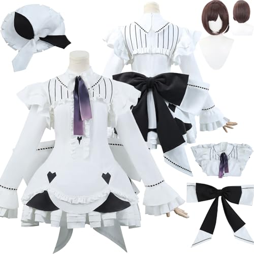 Tjlmomo Ena Shinonome Cosplay Kostüm Outfits Anime Project Sekai Colourful Stage Cosplay Mizuki Akiyama Uniform Kleidung Anzug Halloween Karneval Party Komplettset mit Perücke Hut Kleid für Frauen Tjlmomo Ena Shinonome Cosplay Kostüm Outfits Anime Project Sekai Colourful Stage Cosplay Mizuki Akiyama Uniform Kleidung Anzug Halloween Karneval Party Komplettset mit Perücke Hut Kleid für Frauen von Tjlmomo