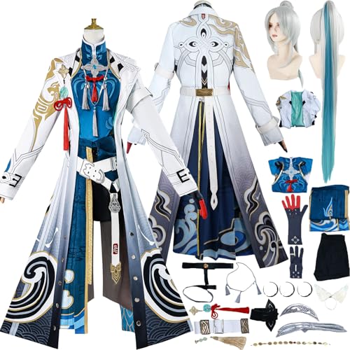 Tjlmomo Feixiao Cosplay Kostüm Anime Honkai Star Rail Cosplay Outfits mit Perücke Uniform Rock Hose Verkleidung Anzug Halloween Karneval Party Kleidung Zubehör Komplettset für Mädchen Tjlmomo Feixiao Cosplay Kostüm Anime Honkai Star Rail Cosplay Outfits mit Perücke Uniform Rock Hose Verkleidung Anzug Halloween Karneval Party Kleidung Zubehör Komplettset für Mädchen von Tjlmomo